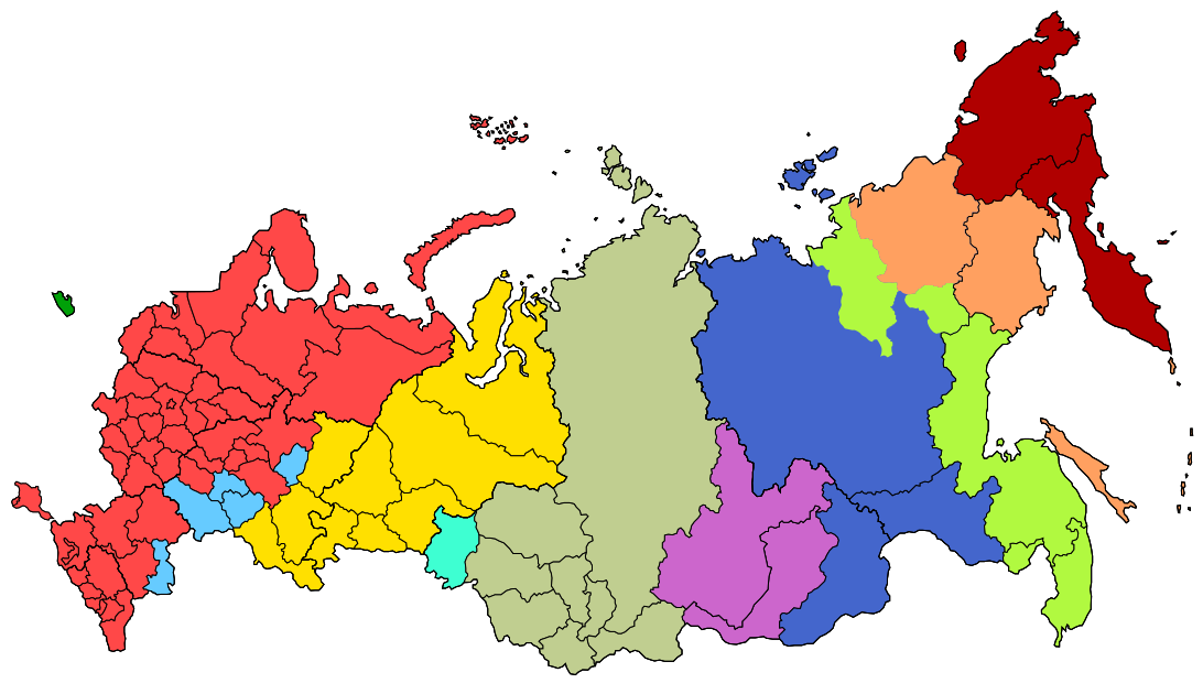 1092px Map of Russia Time Zones 2016.svg